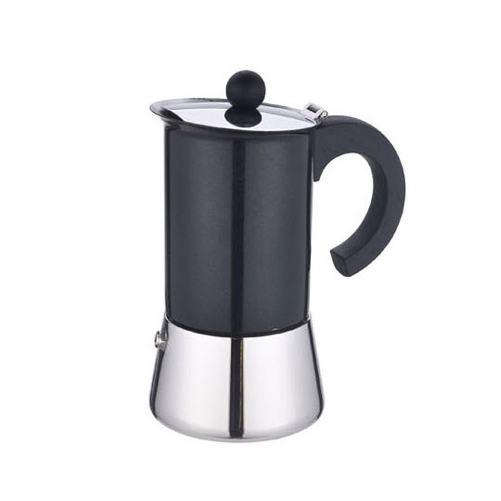 coffee maker Espresso Coffee Pots stainless steel Moka Pot Induction Stovetop Coffee Maker Stainless Steel Moka Pot