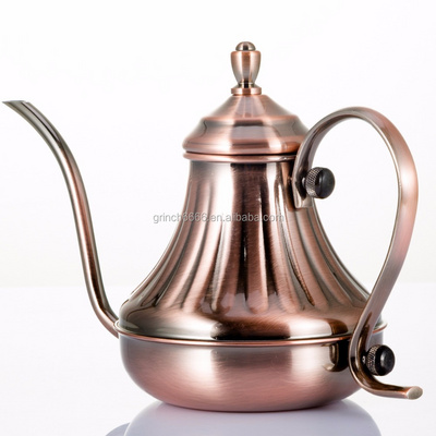 Coffee Pour Over Coffee Kettle Pot Stainless Steel Gooseneck kettle Gooseneck Coffee Kettle Kitchen Milk Frothing Jug Tea Pot