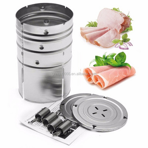 2024 Stainless steel Meat Press Ham Maker Stainless Steel Pressure Meat Press Ham Tools Meat Fish Poultry Seafood Helper