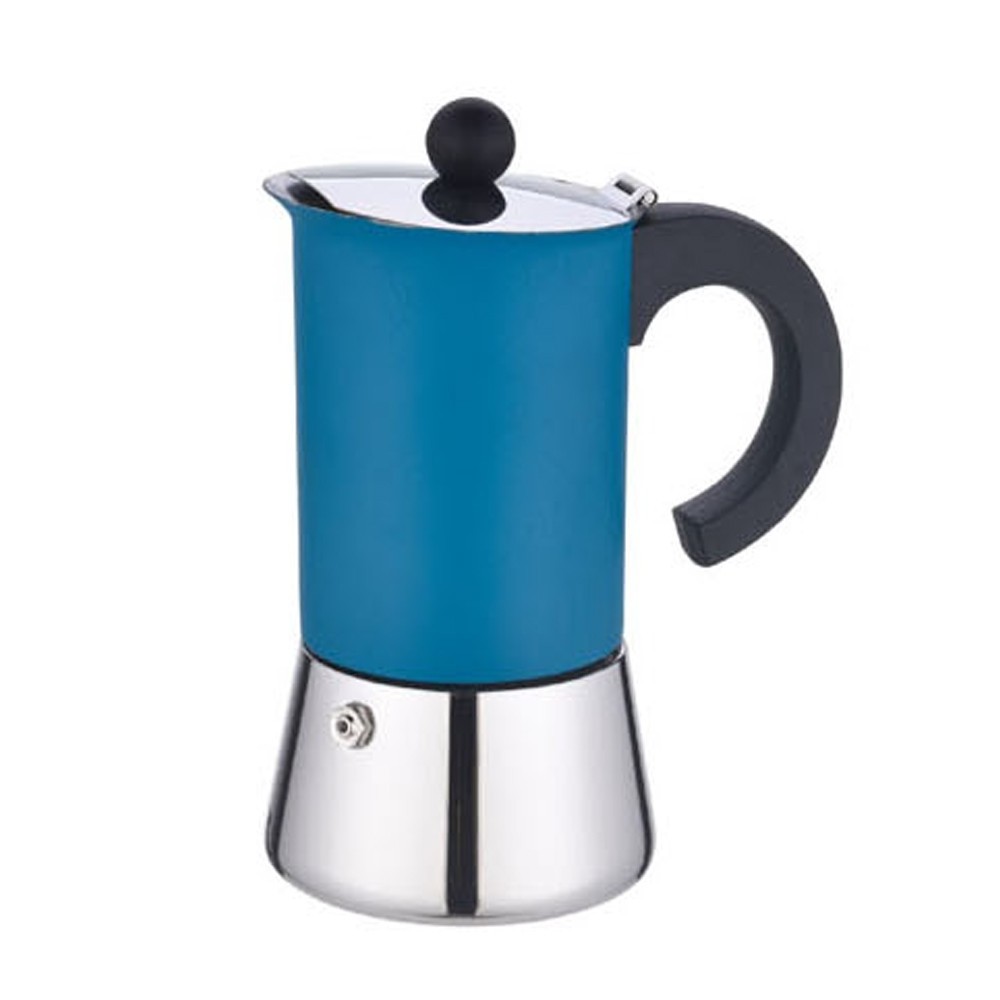 coffee maker Espresso Coffee Pots stainless steel Moka Pot Induction Stovetop Coffee Maker Stainless Steel Moka Pot