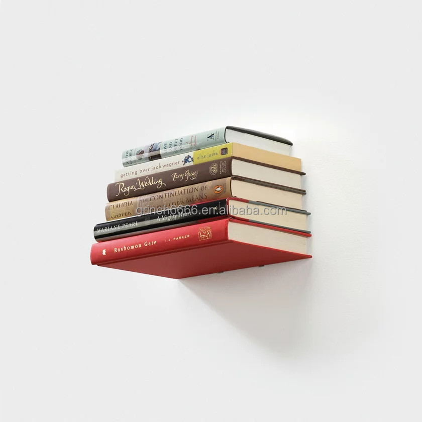 wall bookshelves floating Conceal Floating Shelves Conceal invisible  floating bookshelves