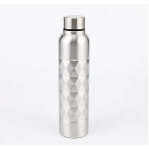 Drinking Travel Recycled Vacuum Single Wall Designed Stainless Steel Water Bottle In Bulk