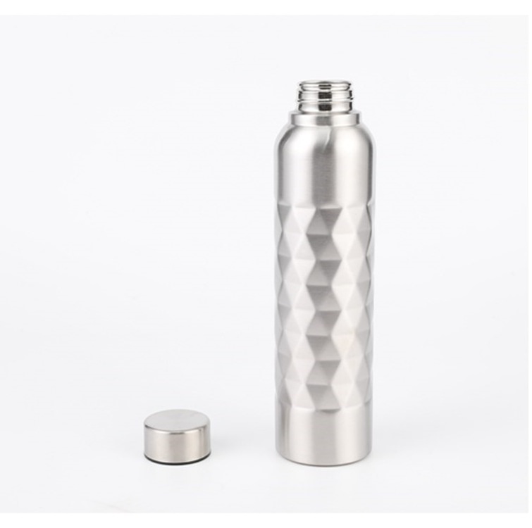 Drinking Travel Recycled Vacuum Single Wall Designed Stainless Steel Water Bottle In Bulk