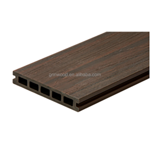 Wood Plastic Composite(WPC) Decking Boards Recyclable Wood Texture Pest Resistant Wpc Decking Accessories