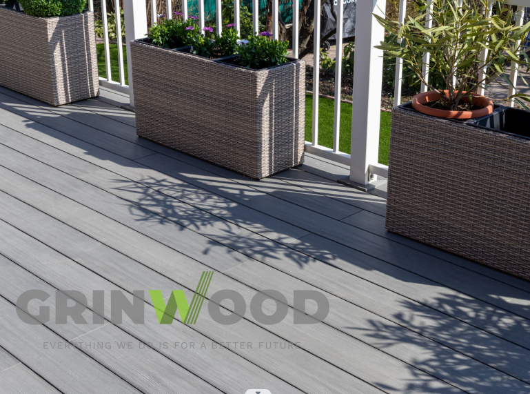 Wpc Raw Material Hardwood Lumber Wpc Decking Outdoor Wood Texture Flooring Cheap Price