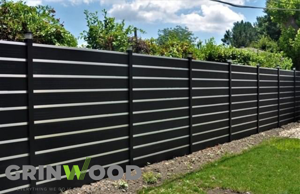 Wholesale Wpc Fence  For Garden Pvc Plastic Strip Wooden Fencing Boards Wpc Panel