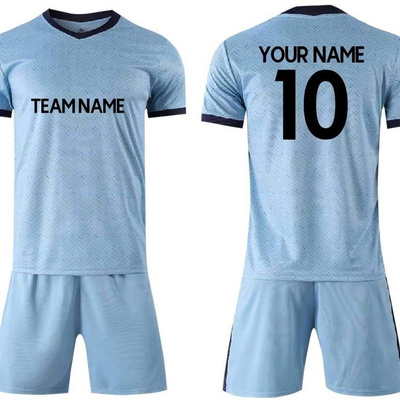 Youth Kids Soccer Jersey Boys Jersey Kit Football Suit Soccer Jersey Shorts Set Fans Gift Tshirt