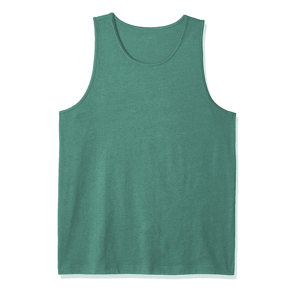 Bamboo Rayon Undershirt Men's Slimming Tank Crew Neck Tank