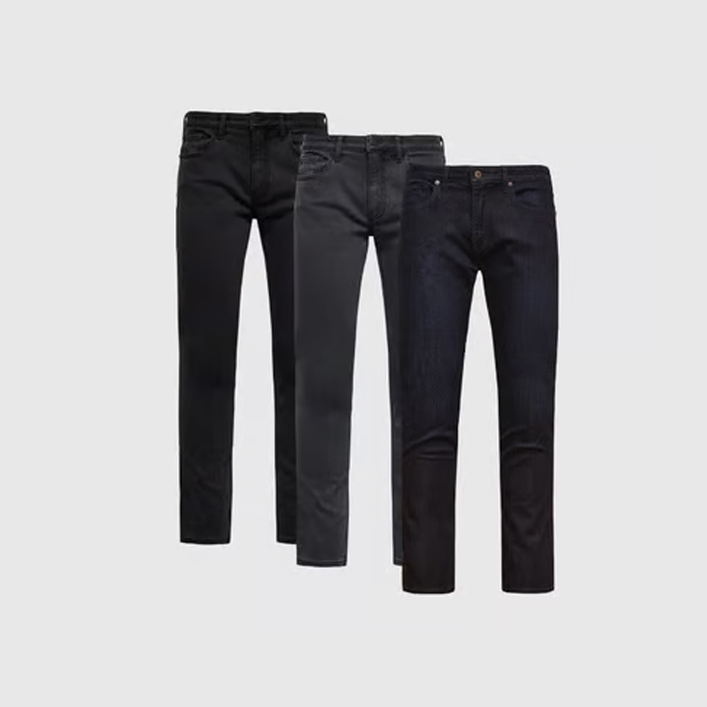 Performance Comfort 5-Pocket Jeans - Relaxed Fit true classic jeans denim best price customized logo men denim jeans pants