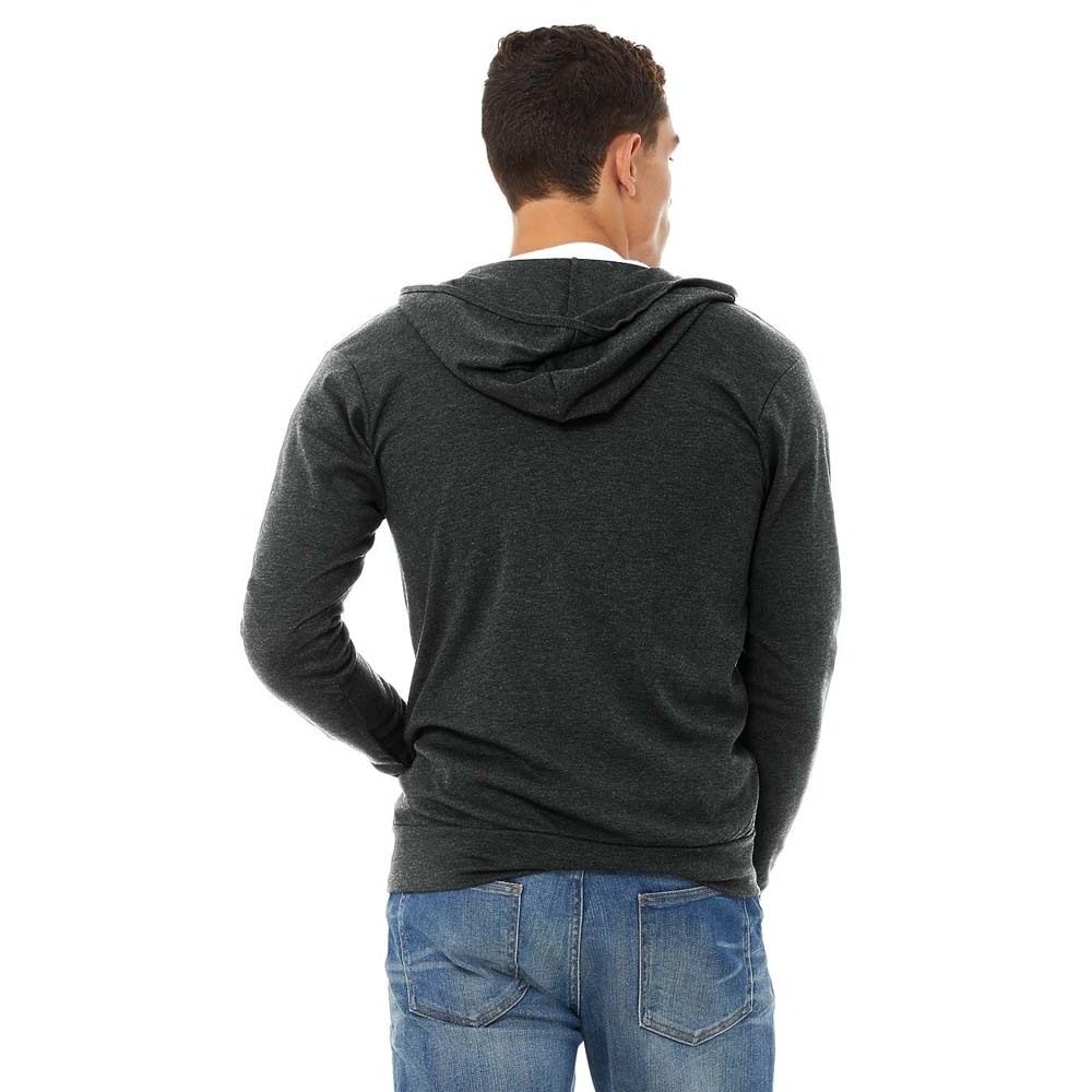 Fashion classic men's fleece hoodie lightweight unisex full zip up hooded fine jersey light weight long sleeve hoodies