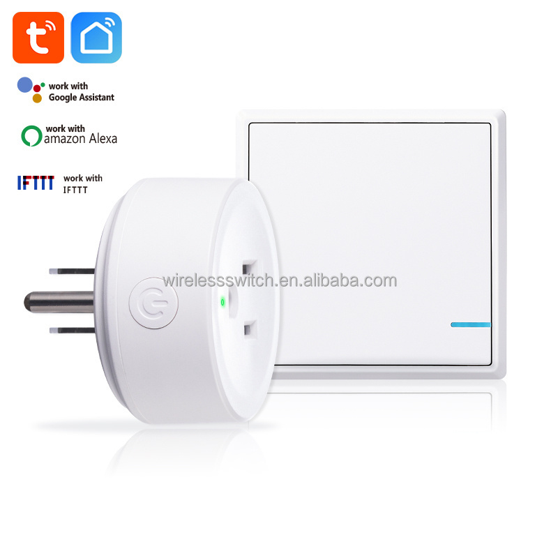 15A Smart Bluetooth Outlet Plug with On/Off Lights 100 Meter 3-Year Replacement Safe Fans Christmas Lights Household Appliances