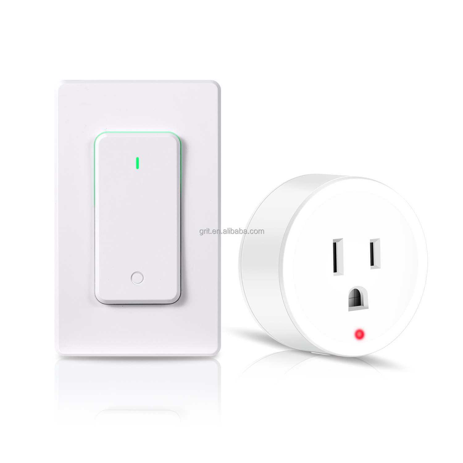 UL Certified 15A Wireless Remote Control Outlet 100 Feet RF Range Anti-Surge 4000V IP66 Wall Light Switch Anti-Surge