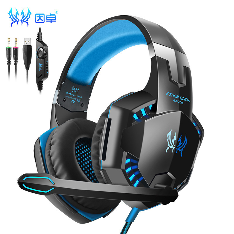 Kotion g2000 Gaming Headphone Headset Stereo Bass Over-ear Headphones