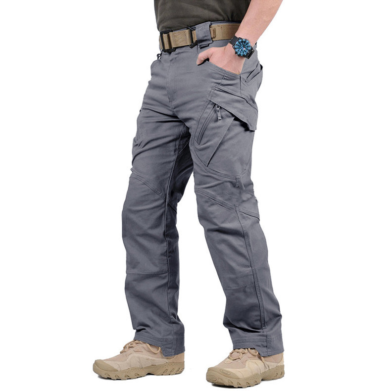 Tactical Cargo Pants Men Outdoor Waterproof Elastic Hiking Hunting Trousers Casual Multi Pocket Pants Male Work Jogger Plus Size