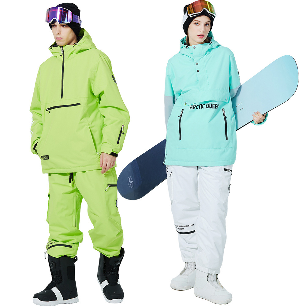 Winter Hooded Women One Piece Snow Suit Waterproof Man Ski Overalls Mountain Alpine Female Jumpsuit Sport Snowboard Tracksuits