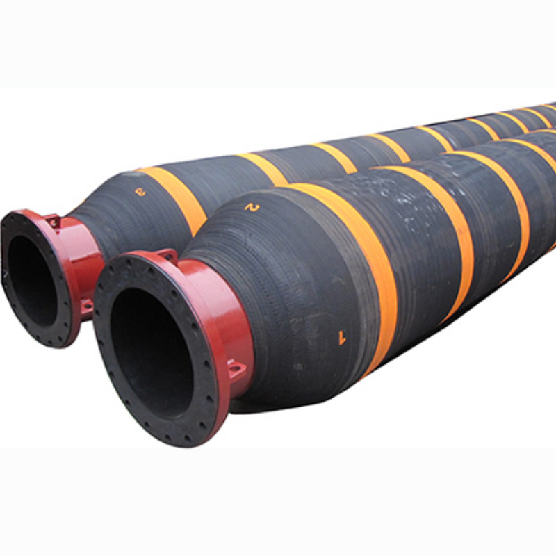 JY High quality ocean dredging rubber hose dredger floating pipe