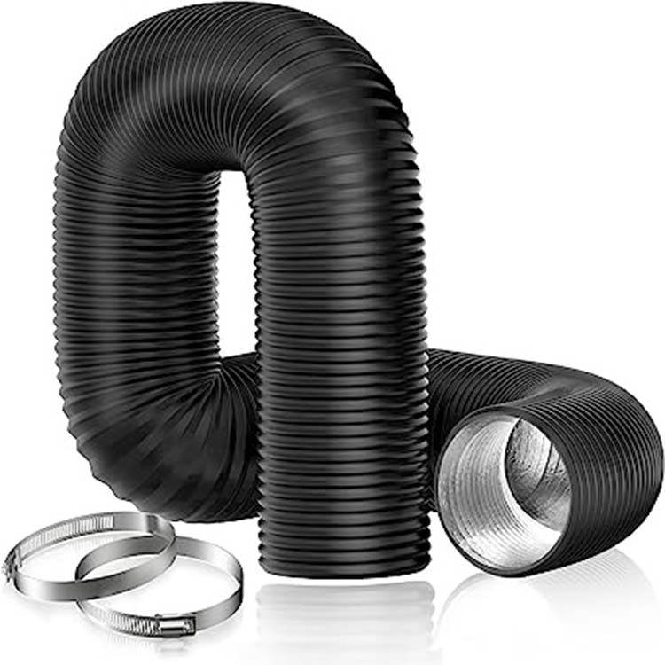 Aluminum Foil Insulated Flexible Duct  Dryer Vent Hose for HVAC Ventilation and Duct Fan Systems