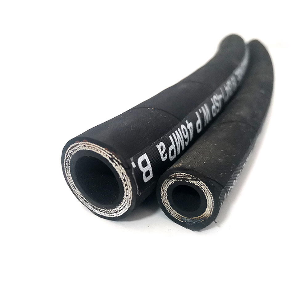 Manufacturer of affordable high quality wire braided hose SAE100 R16 R17 fuel oil hydraulic hose