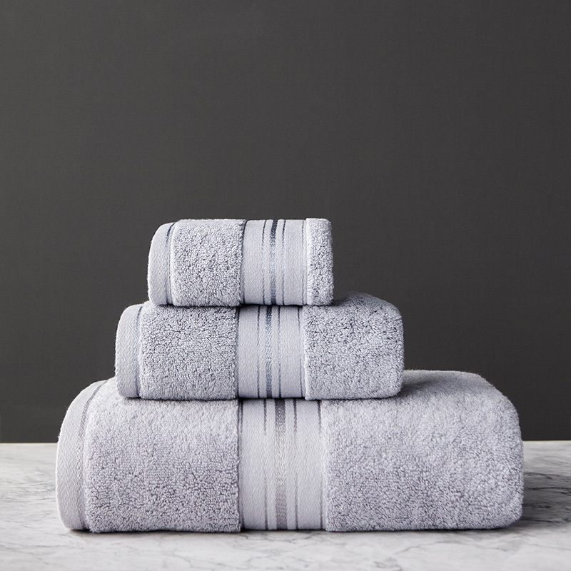 Egyptian Cotton Towel Set Bath And Face Towel Can Single Choice Bathroom Travel Sports Towels