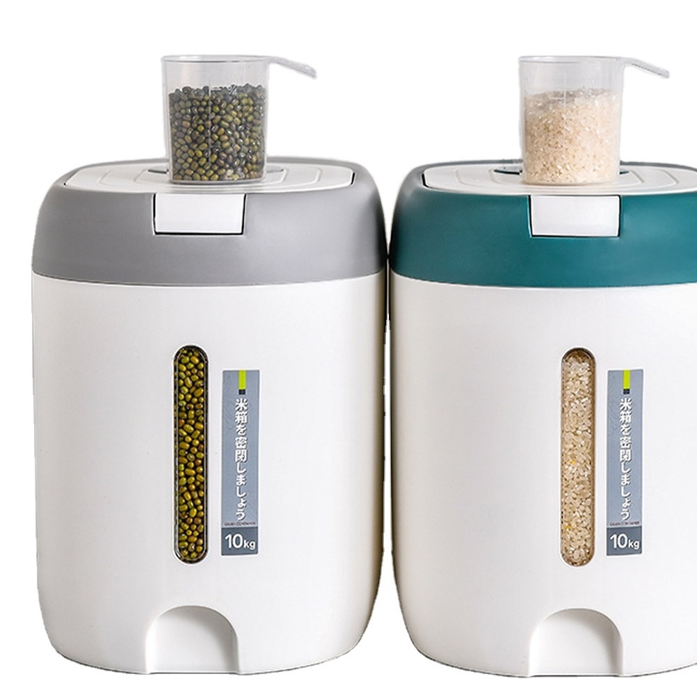 Kitchen Container 10KG Bucket Moisture-Proof Insect-Proof Rice Box ...