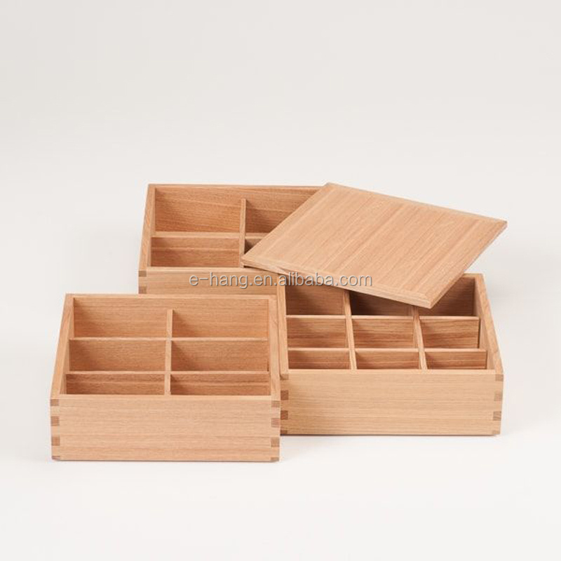 Wooden lunch box with wood lid eco friendly japanese lunch box bento lunch box sushi food container