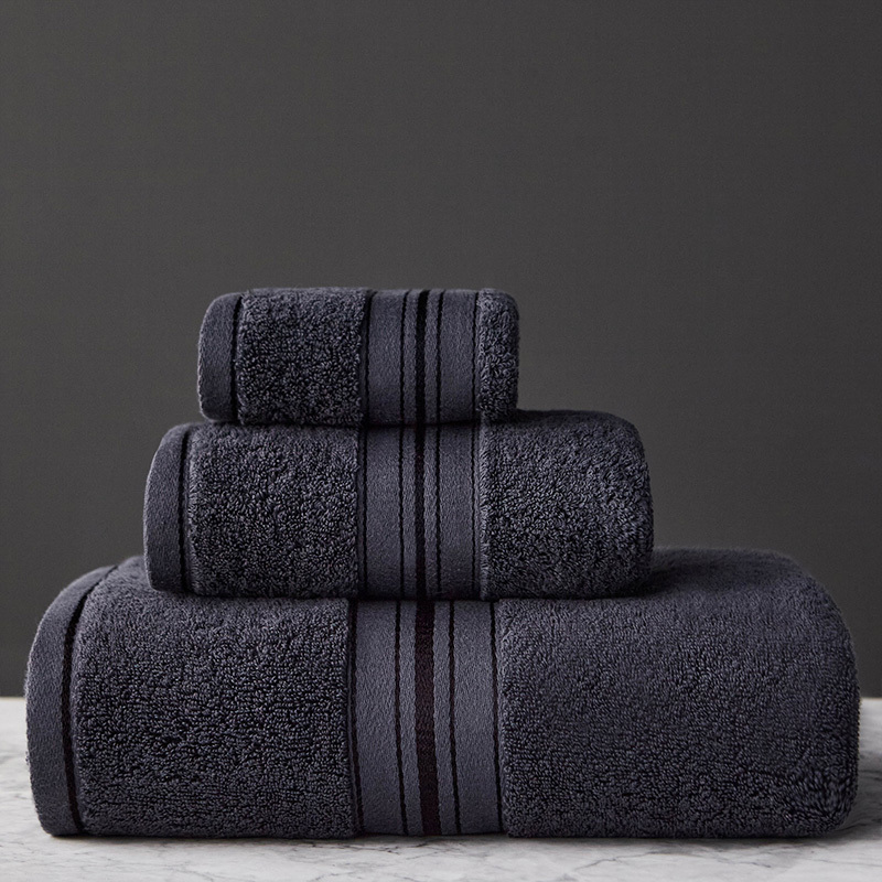 Egyptian Cotton Towel Set Bath And Face Towel Can Single Choice Bathroom Travel Sports Towels