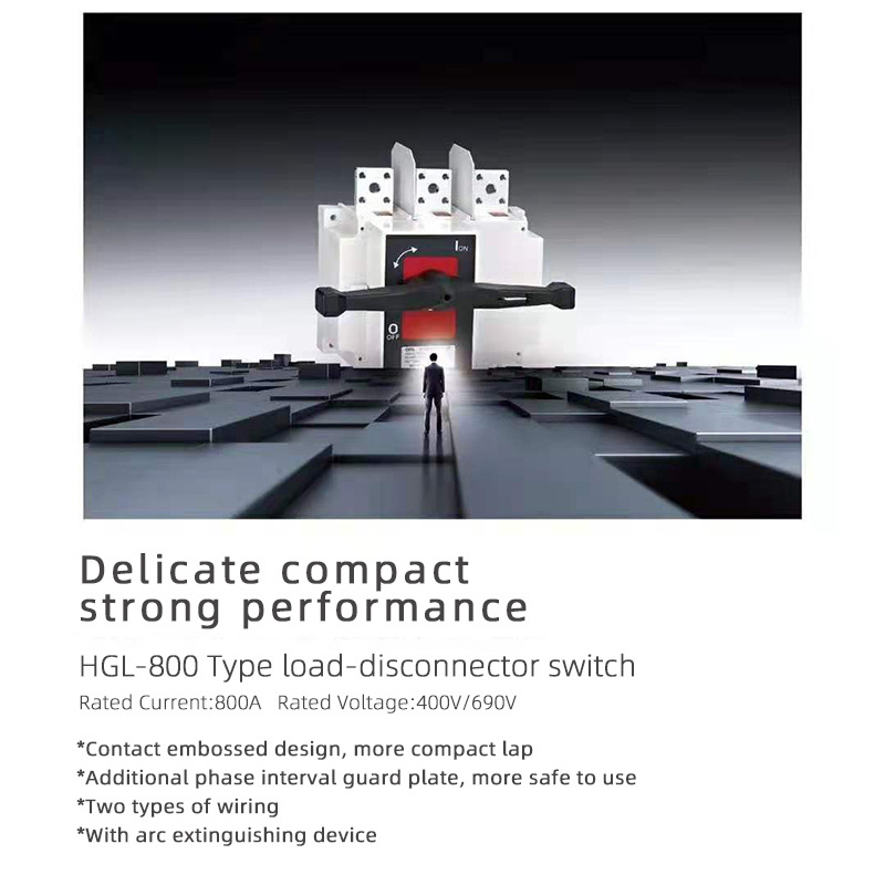 Main 1600 amp disconnect switch