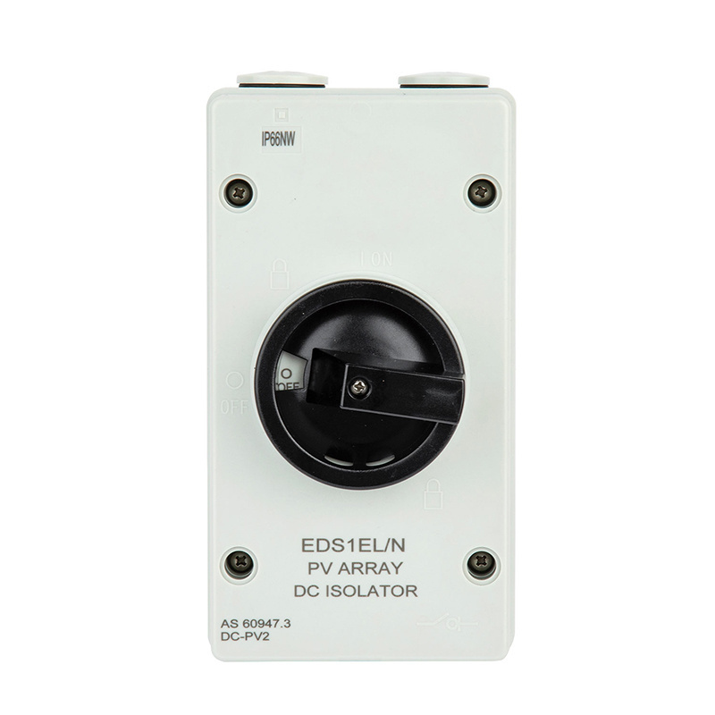 DC Weatherproof 1 Pole 20A IP66 Isolator Switch