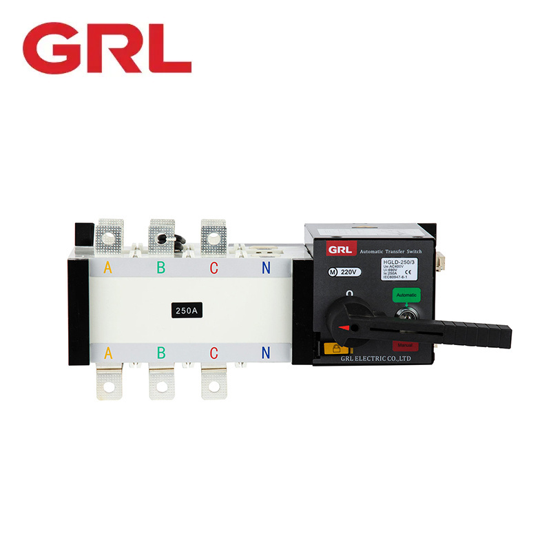 Dual Power Manual Transfer Switch Or Automatic Power Changeover Switch 4P Ats 100A 60 amp changeover switch