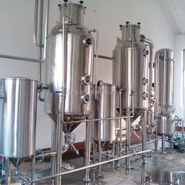 Ethanol solution Organic Solvent Recovery  equipment External Circulating Evaporator