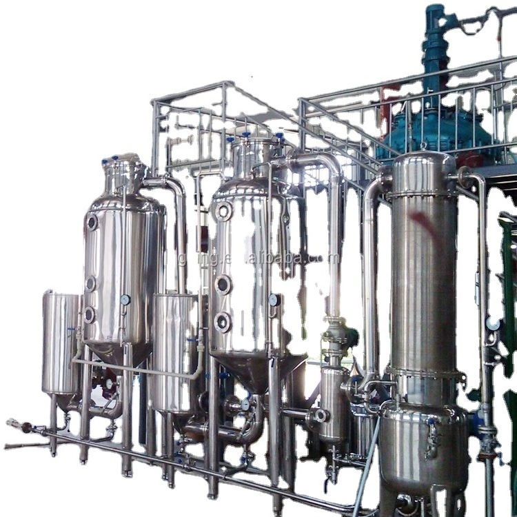 Ethanol solution Organic Solvent Recovery  equipment External Circulating Evaporator