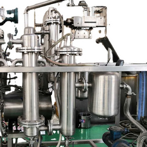 Stainless Steel Oil  distillation equipment short path molecular wiped thin film evaporator