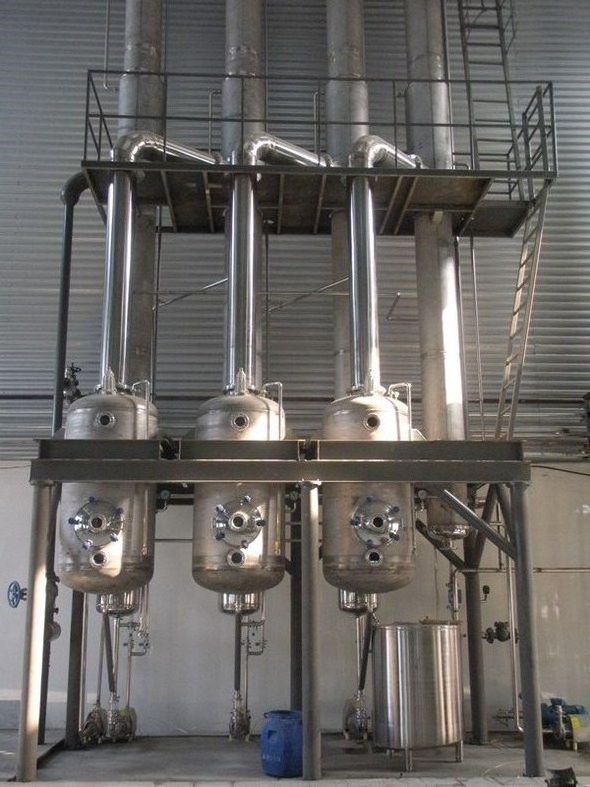 Falling Film Evaporator for juice milk syrup evaporation and concentration