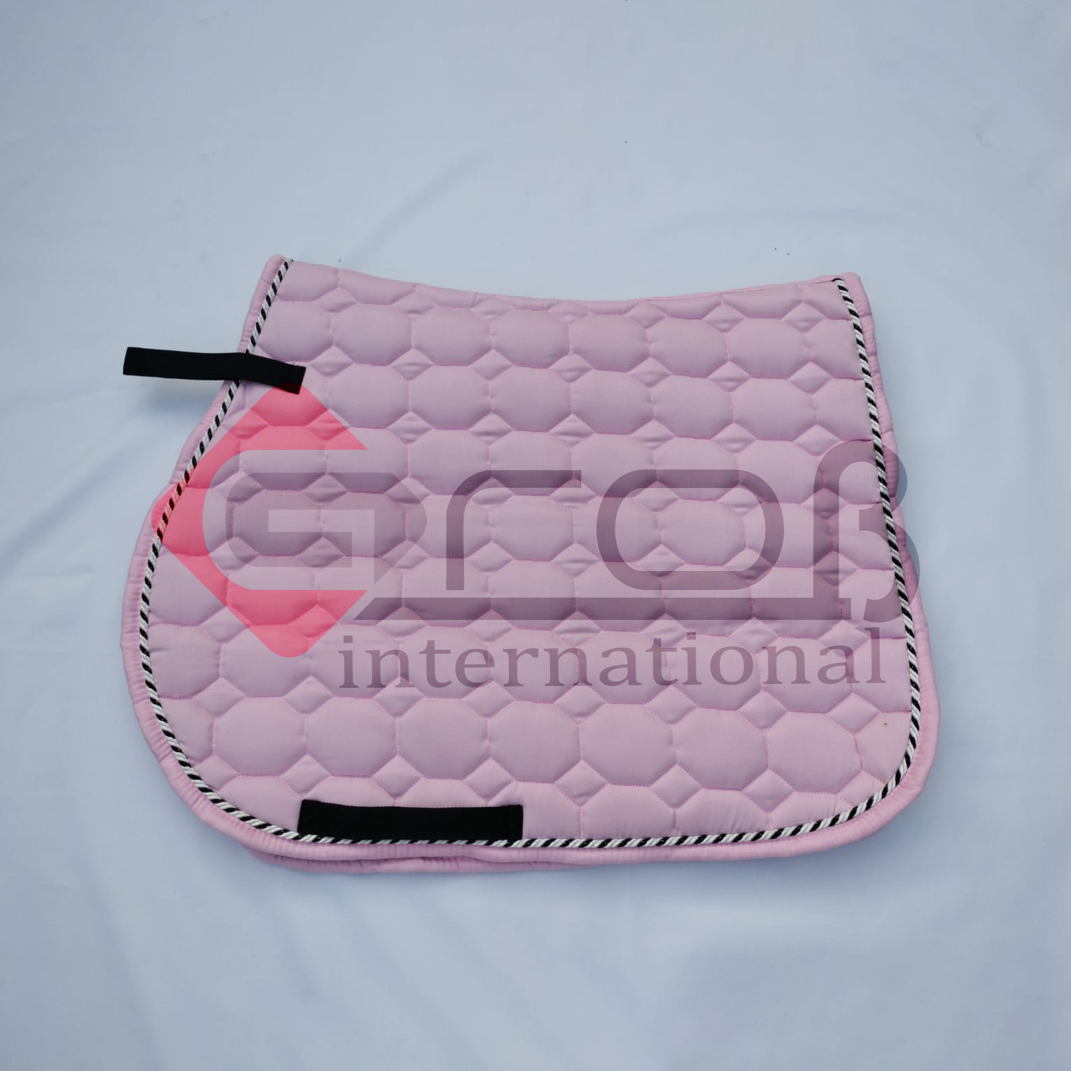 Customised Design English Saddle Pads Horse Riding Dressage Crystal Saddle Pads Cotton Horse Saddle Pads with Cord