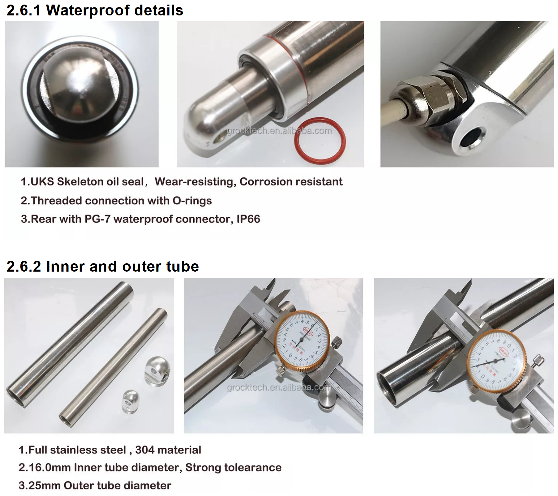 12/v dc motor tubular mini electric linear actuators 50kg