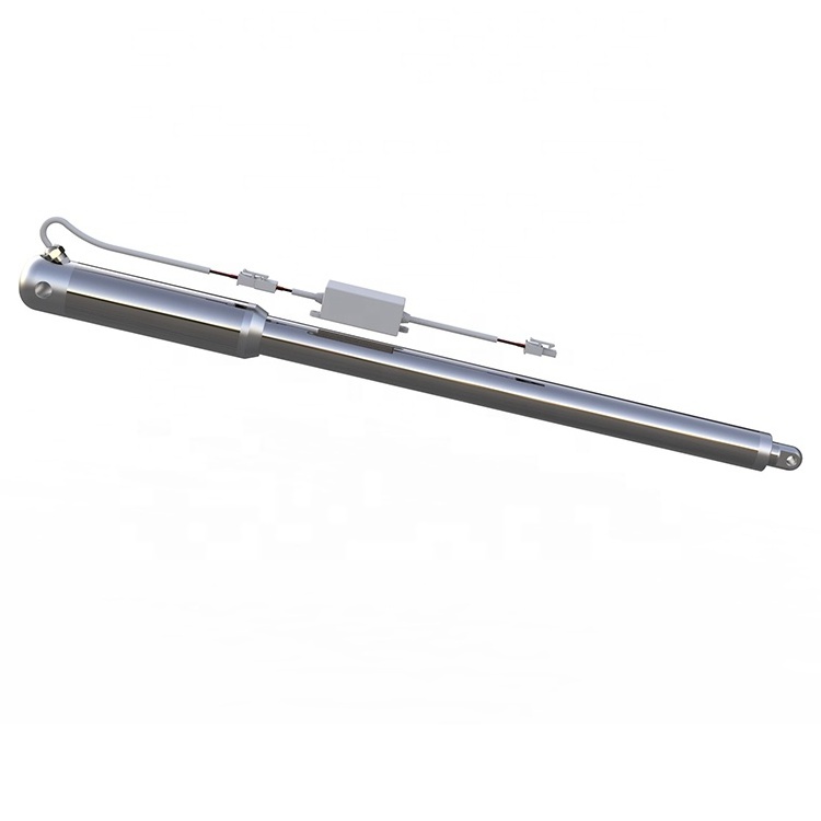 Customized 12v/24v Tubular Linear Actuator with position feedback ultra low noise sus304 body