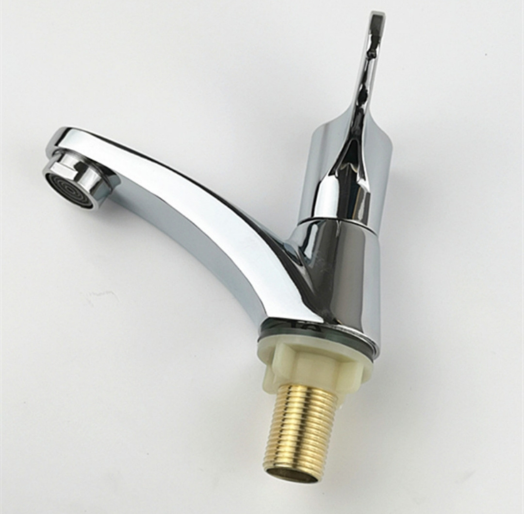 Copper core 98 desktop single-water basin faucet zinc alloy desktop wash basin single-cold faucet