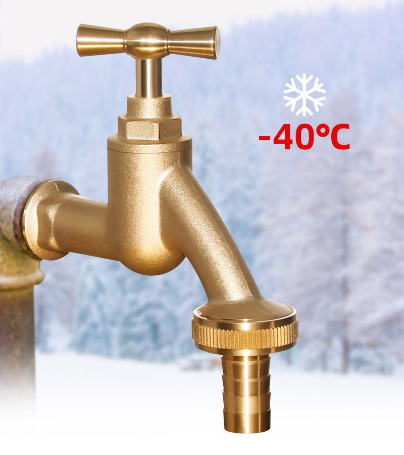 Outdoor faucet Wholesale washing machine Balcony garden bibcock watering flowers spill-proof thickened brass faucet