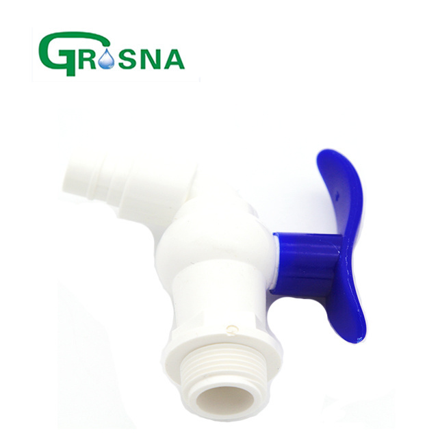 High Quality Faucet Water Plastic Pvc Faucet Tap Blue Handle Water Faucet Plastic Pvc Bib Cock