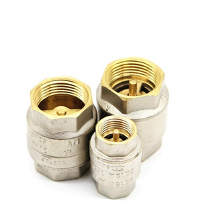 Vertical pressure washer Brass 4 inch check valve price Water Spring swing one way Check Valve Urumqi Xinjiang Grosna