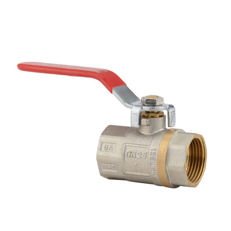 1/4PT Red Handle Compression Lever Ball Valve 3/4