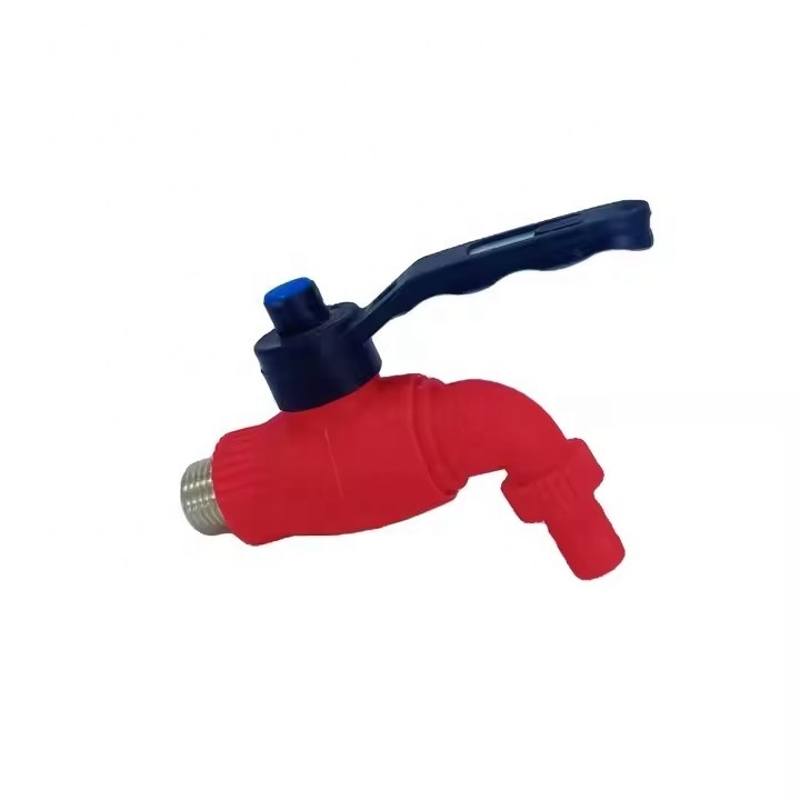 New products low price iron copper thread tap plastic turkey bibcock tap plastic ppr bibcock nut faucet pvc tap bibcock