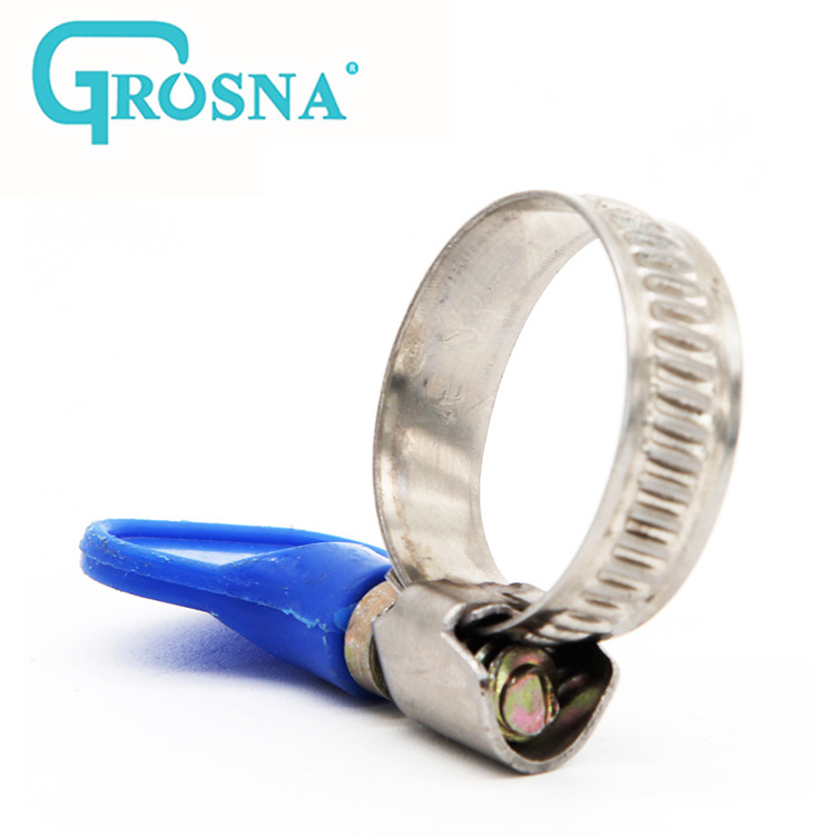 New Product OEM ODM Stainless Steel Custom Adjustable Clamp Screw Spring Band Hose Clamp