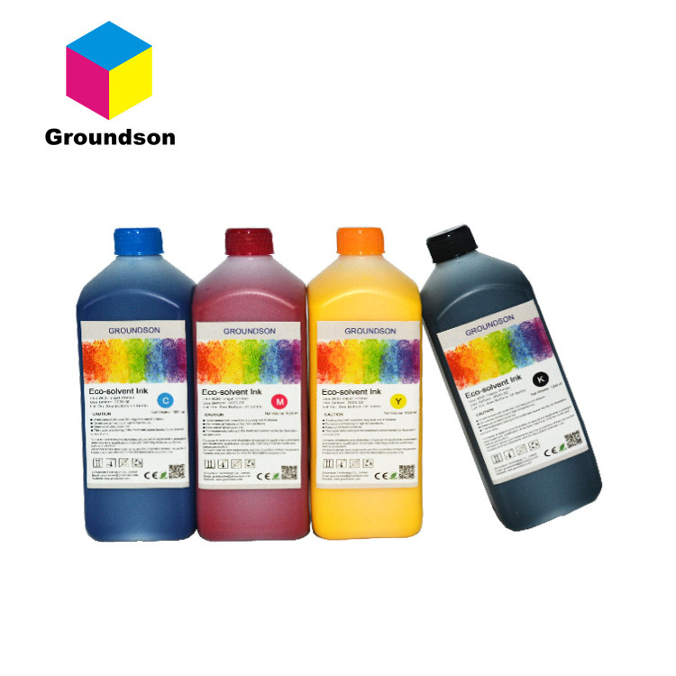 High quality Eco Solvent ink for Mutoh VJ-628/VJ-1638/VJ-2638 Printer with cleaning solution