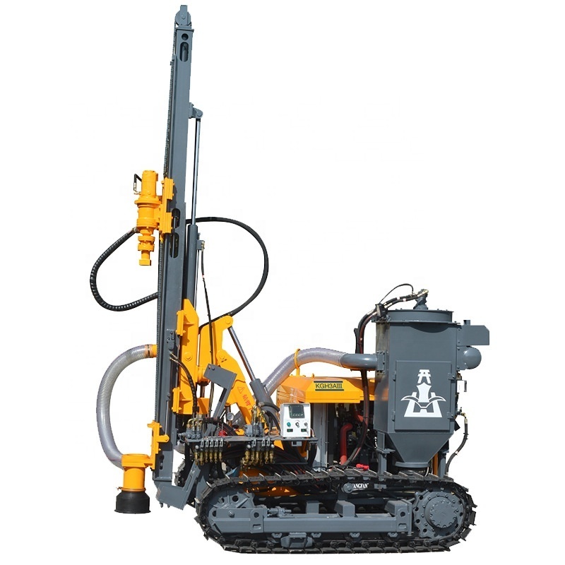 Crawler Pneumatic Dth Surface Blasting Borehole Drilling Machine Dth Drilling Rig Machine Mine Drilling Rig