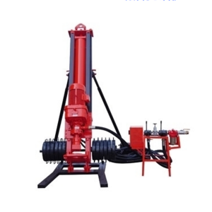 KQD145B 150B 155B 165B Portable Mini DTH Blast Hole Drilling Rig Diesel Borehole For Medium and Rock Drilling