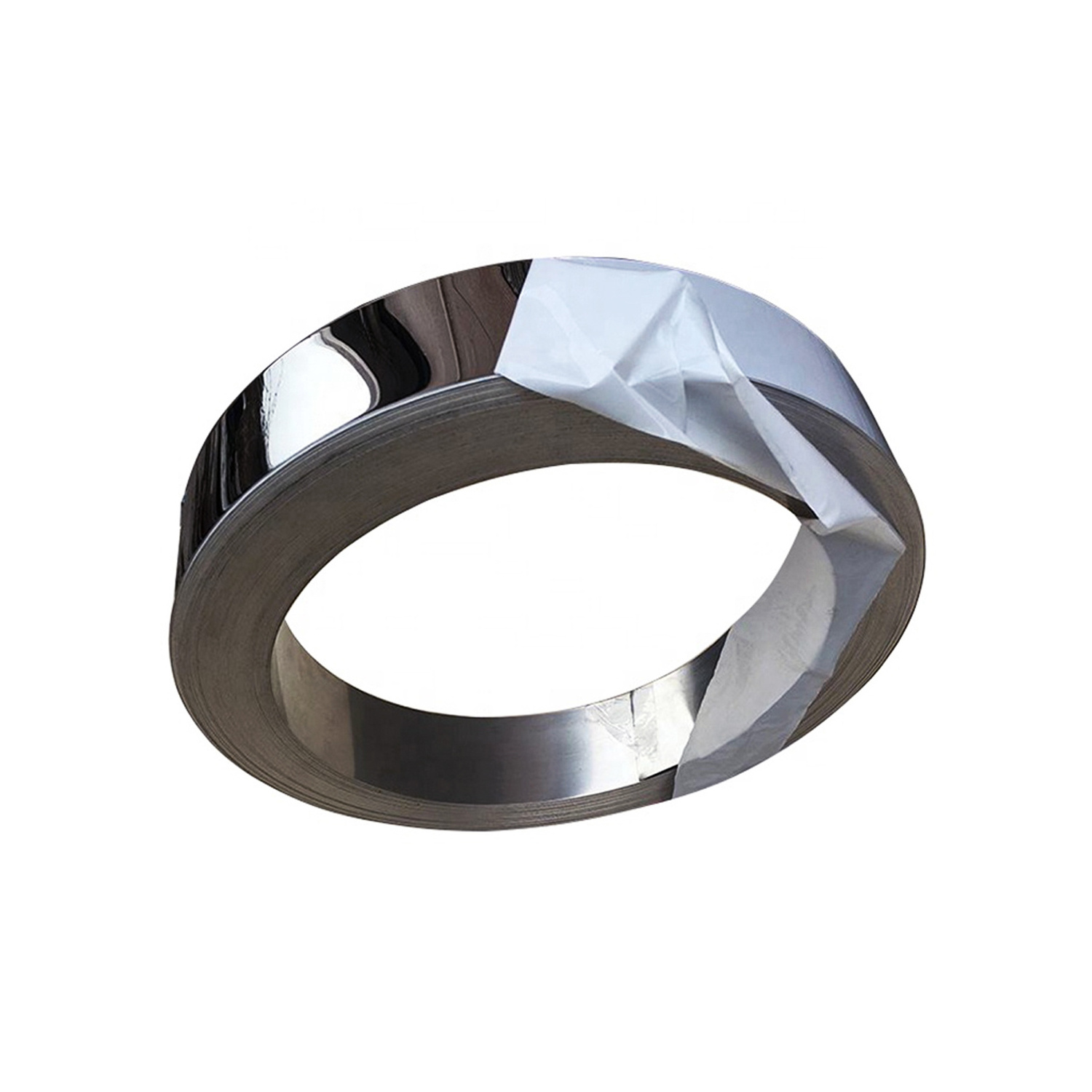 Factory sale 8k No.4 mirror stainless steel strip 1mm 1.5mm Stainless Steel Coil roll with low price