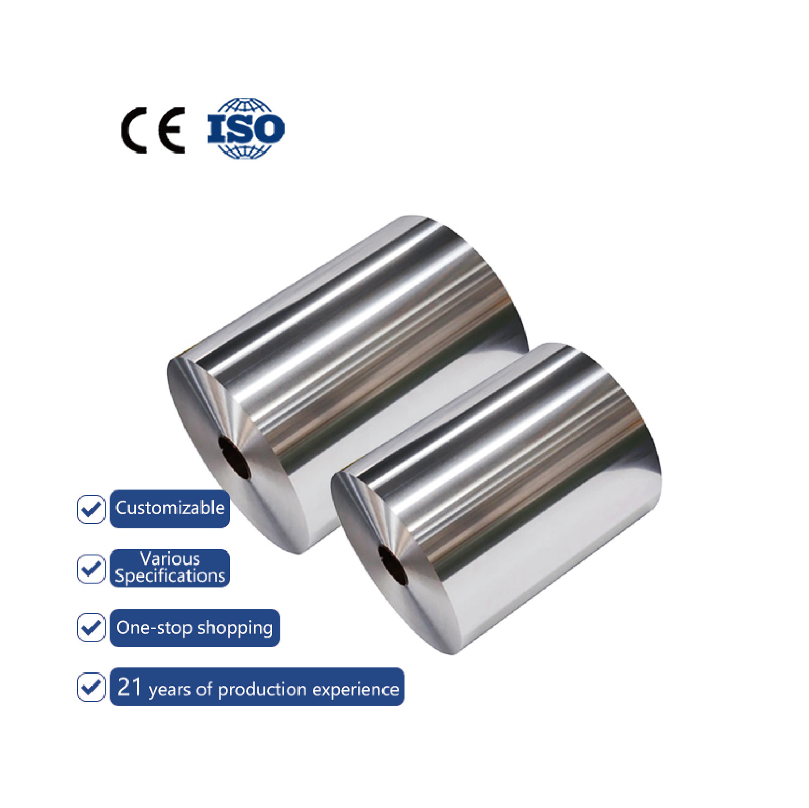 8011 Aluminium Foil for food 0.14mm Coated Aluminum coil