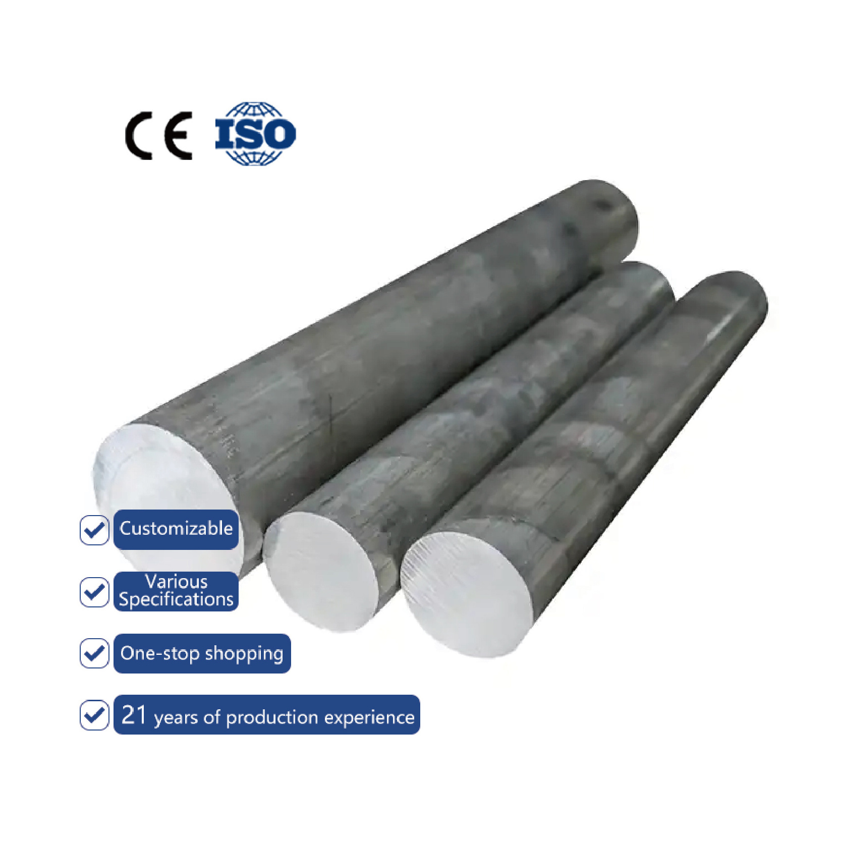 Supplier ASTM DIN EN Hot Rolled AISI 1008 1010 1015 1018 1020 1035 1040 1045 Carbon Steel Round Bar