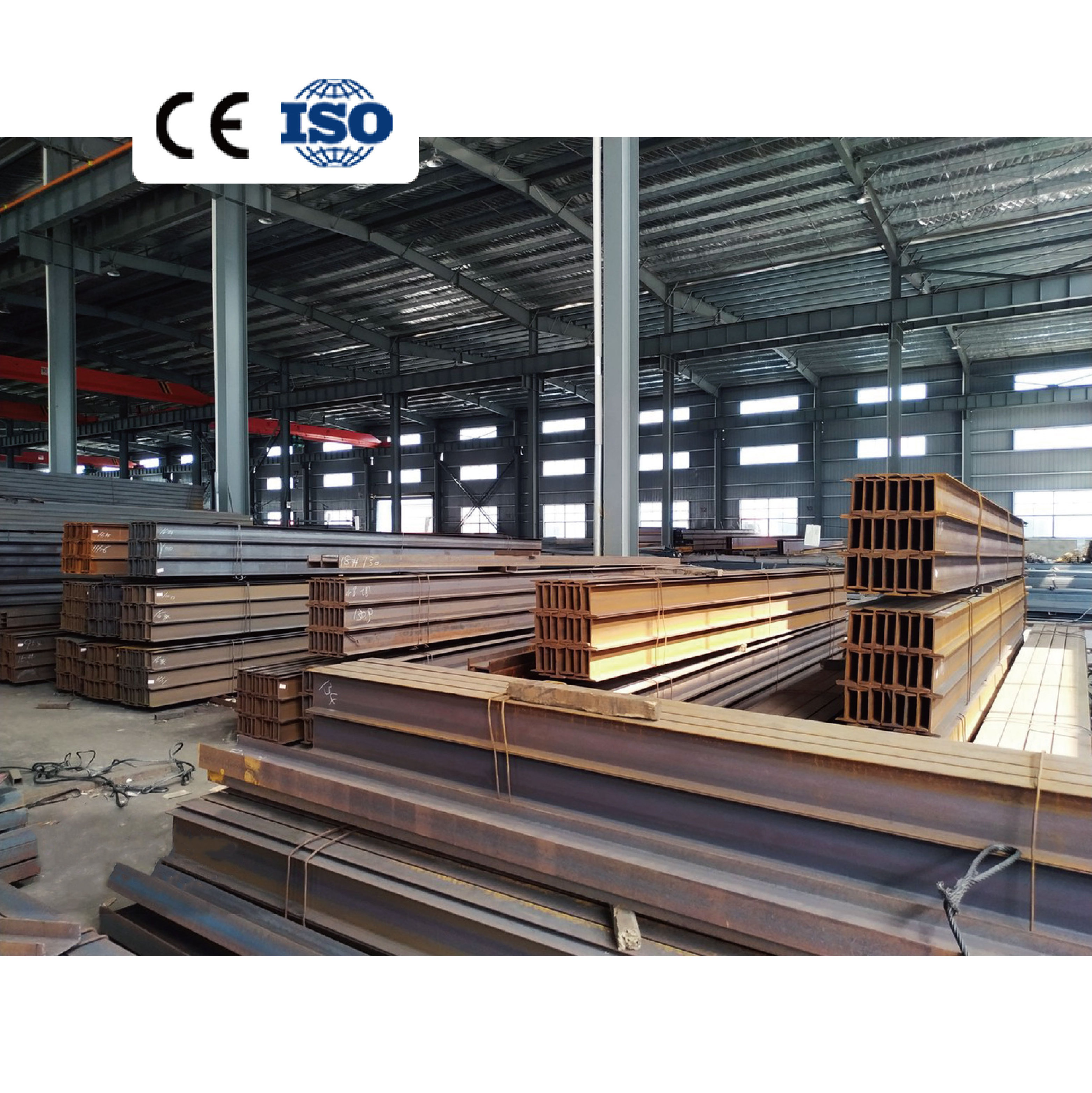 ASTM Q345 Ipe Aluminum I Joist H Metal Beam Steel Structural Set Warehouse H Beam For Sale Craigslist